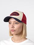 Бейсболка VON DUTCH арт. VD/0/CAS1/CLA5  (кремовый / синий)